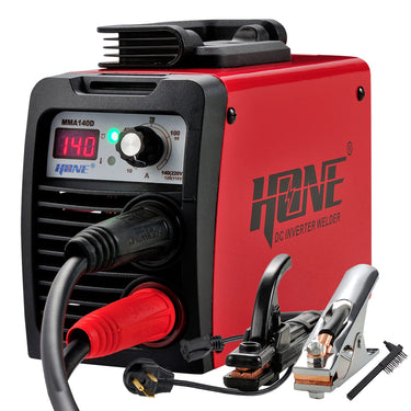 HONE Stick Welder, 110V/220V Actual 140Amp ARC Welder Machine, IGBT Inverter Digital Display LCD Welding Machines with Hot Start Arc Force Anti-Stick, High Efficiency for 1/16